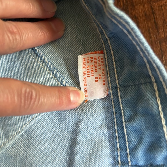 Vintage 1970s French Star The Mercedes jeans in excellent condition. - Picture 9 of 13